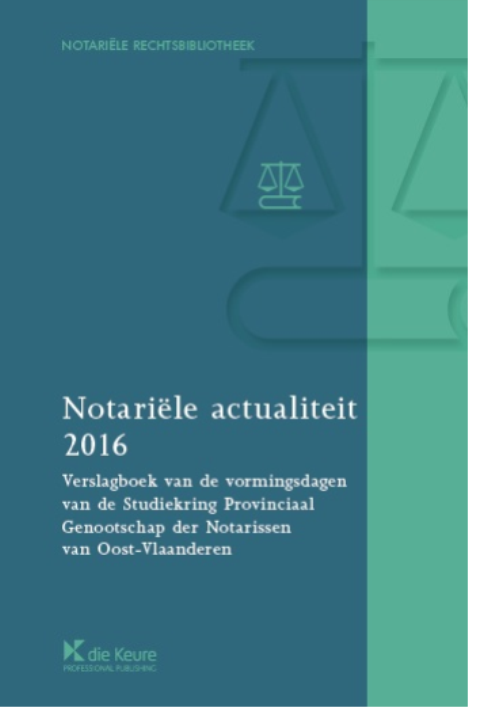 Notariële actualiteit 2016