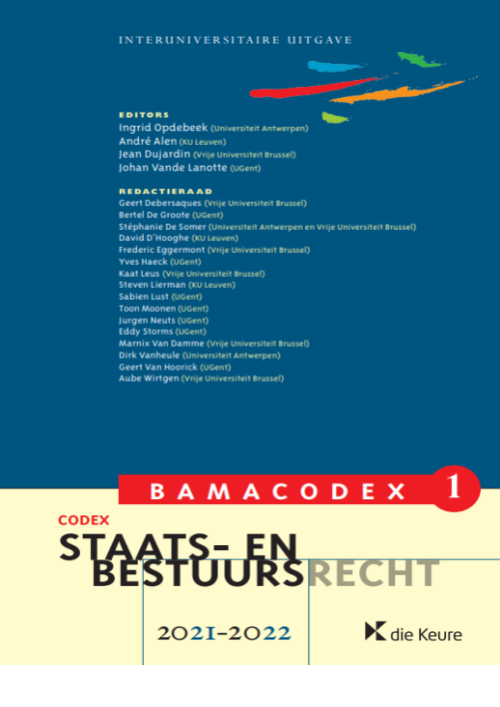BAMACODEX 1 - Staats- en bestuursrecht 2021-2022