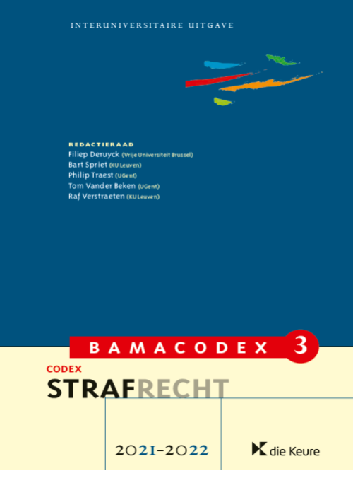 BAMACODEX 3 - Strafrecht 2021-2022