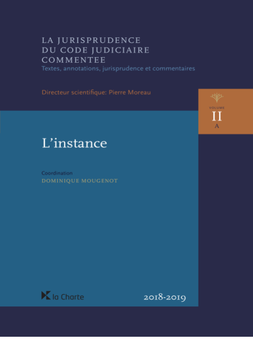 JCJC Vol. IIA - L'instance 2018-2019