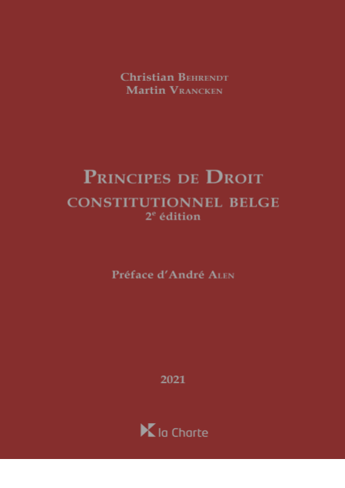 Principes de droit constitutionnel belge (2e édition)