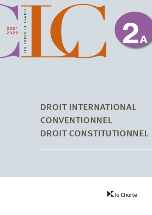 CLC 2A – Droit international conventionnel / Droit constitutionnel 2021-2022