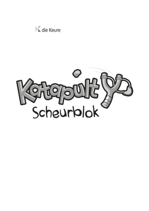 Katapult - mapje scheurblok