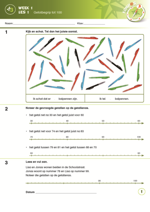 Komp@s 3 - werkboek 1