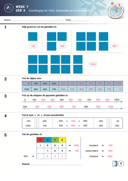 Komp@s 3 - correctiesleutel werkboek 2