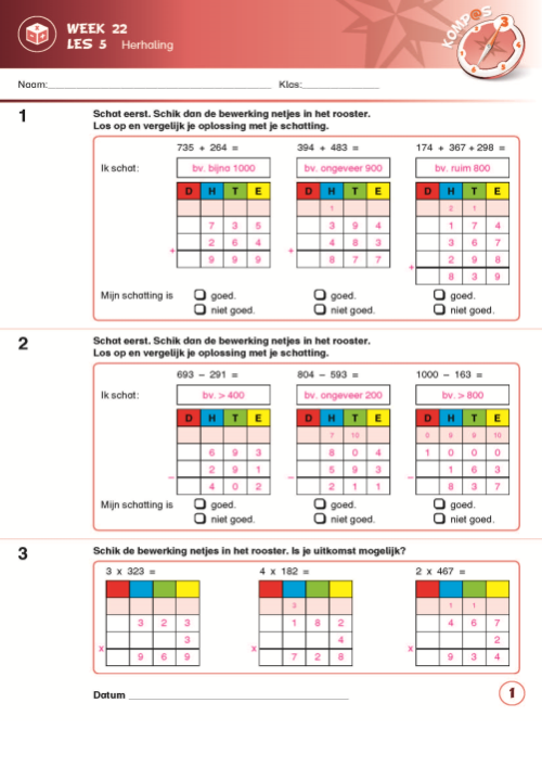 Komp@s 3 - correctiesleutel werkboek 5