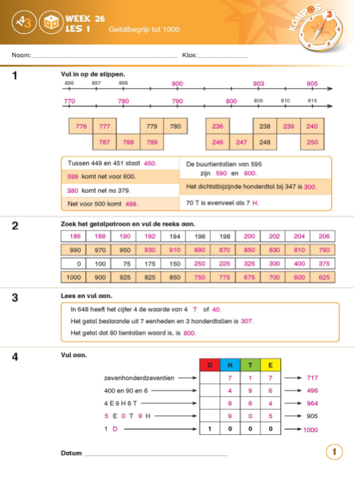 Komp@s 3 - correctiesleutel werkboek 6