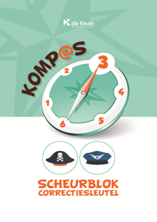 Komp@s 3 - correctiesleutel scheurblok