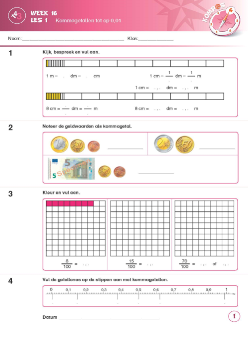 Komp@s 4 - werkboek 4