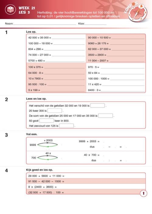Komp@s 4 - werkboek 5