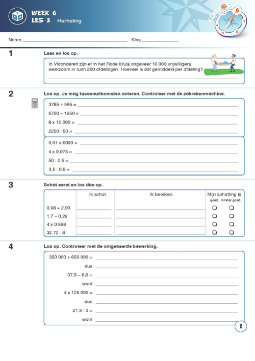 Komp@s 6 - werkboek 2