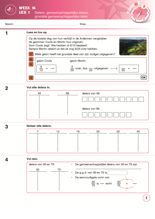Komp@s 6 - werkboek 4