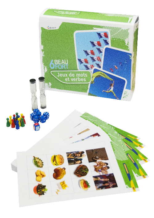 6 Beaufort - Jeux de mots et verbes (spellendoos)