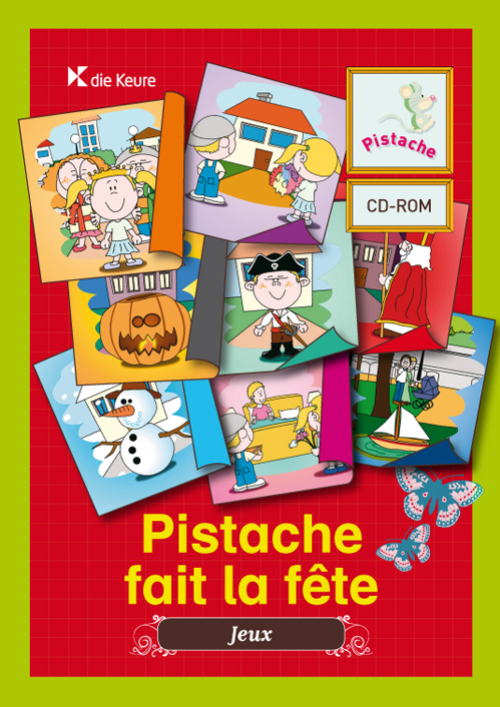 Pistache fait la fête - cd-rom verhaaltjes en spelletjes