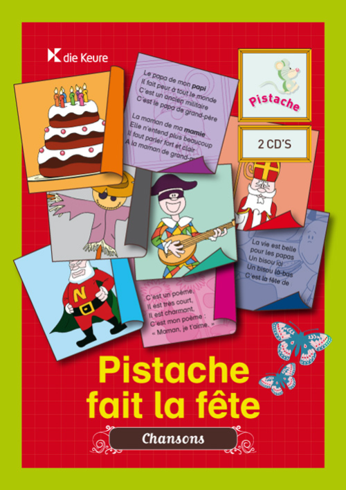 Pistache fait la fête - liedjes-cd
