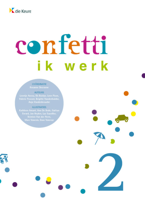 Confetti 2 - Ik werk (scheurblok kleuter)