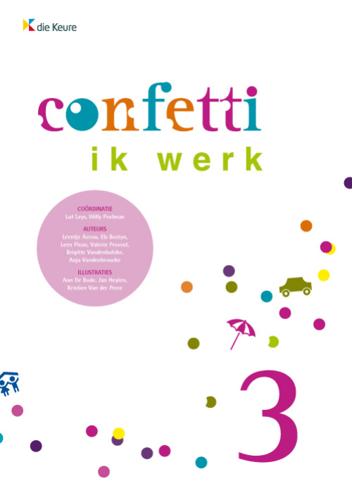 Confetti 3 - Ik werk (scheurblok kleuter)