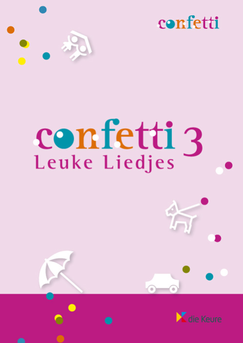 Confetti 3 - cd met liedjes