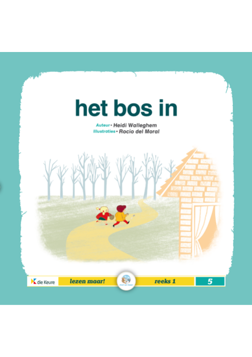mol en beer - Lezen maar! - het bos in