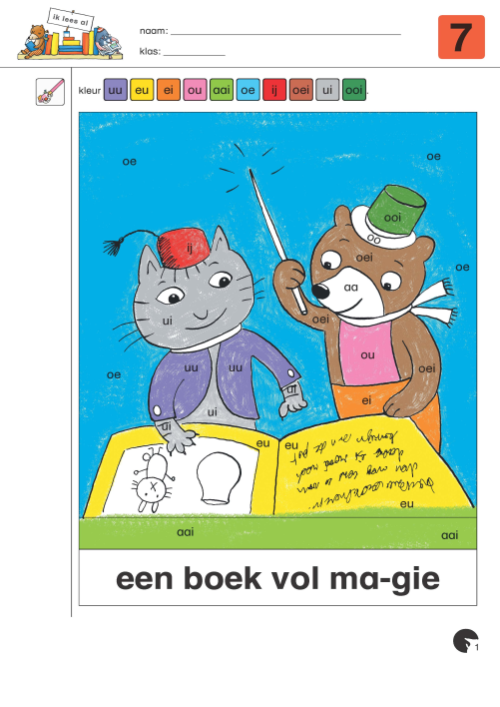 mol en beer - 'Ik lees al' - correctiesleutel 7