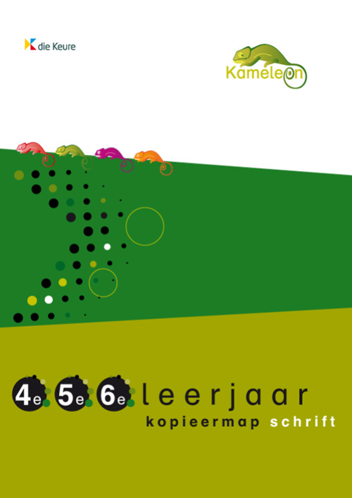 Kameleon schrift 4, 5, 6 - kopieermap