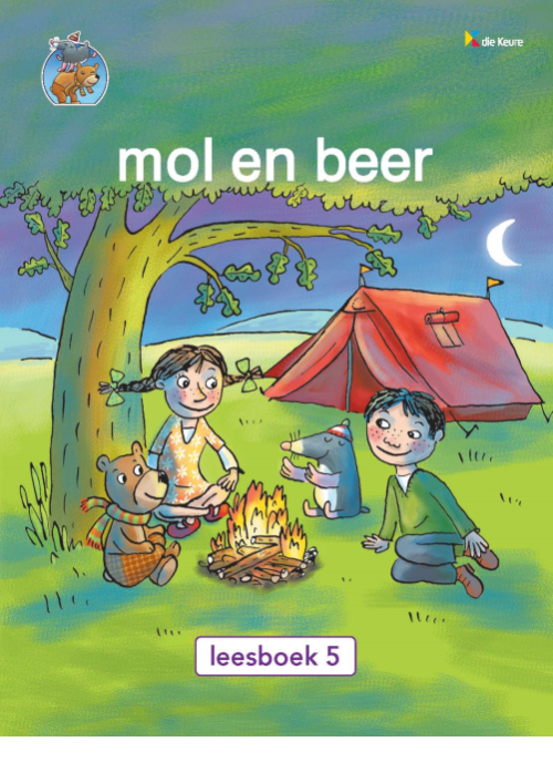 NIEUW - mol en beer - leesboek 5 + transparant kaftje