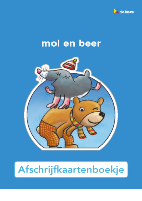 mol en beer afschrijfkaartenboekje die Keure