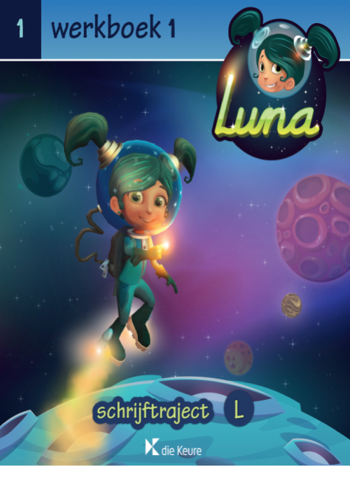Luna 1 - set werkboeken schrijftraject links