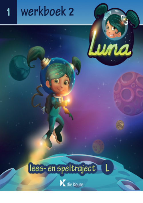 Luna 1 - werkboek 2 lees- en speltraject links