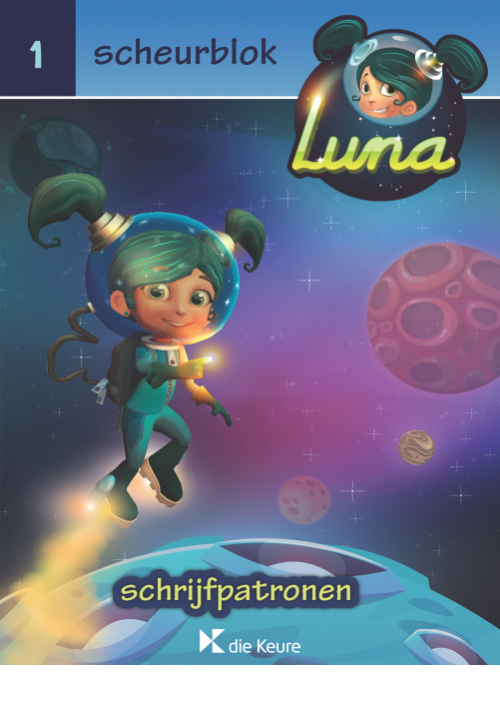 Luna 1 - scheurblok schrijfpatronen