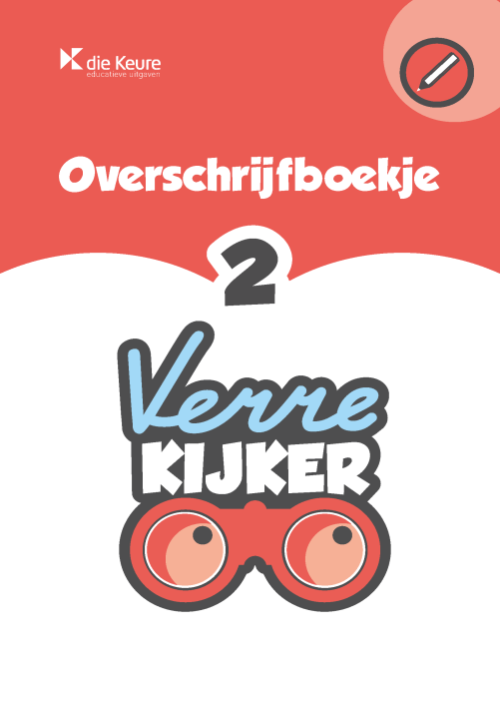 Verrekijker 2 spelling - overschrijfboekje