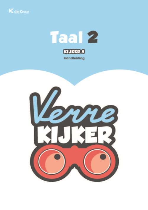 Verrekijker 2 Taal - Werkboek Kijker 8 - Die Keure