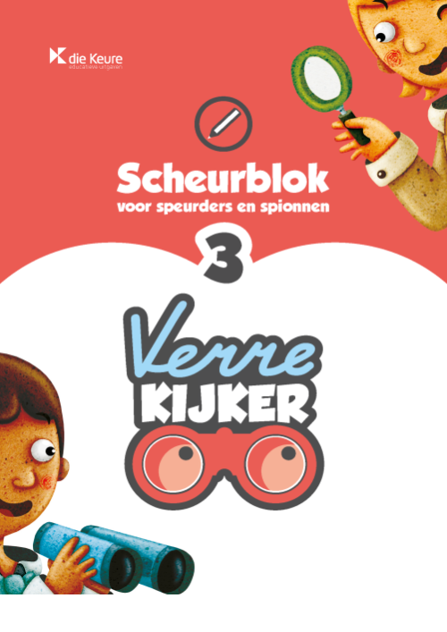 Verrekijker 3 spelling - scheurblok - 1 ex.