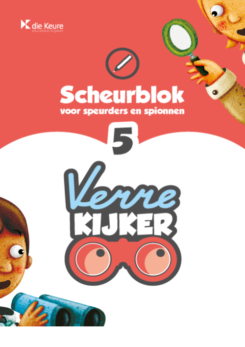 Verrekijker 5 spelling - scheurblok - 1 ex.