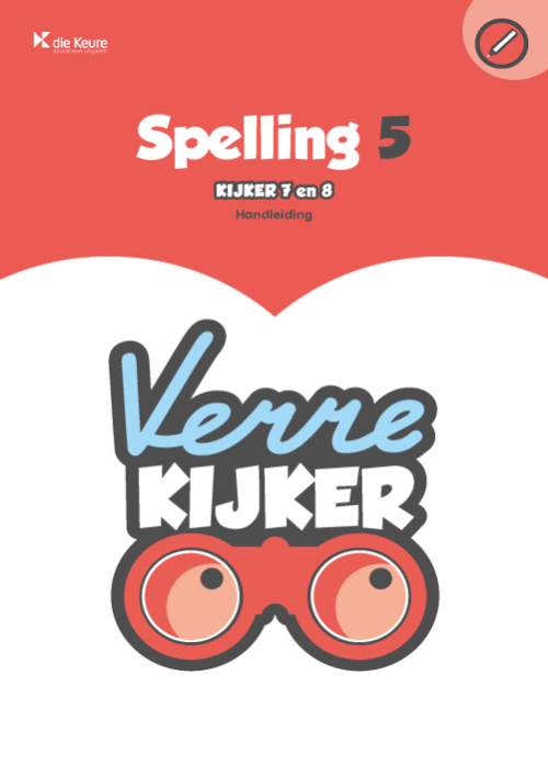 Verrekijker 5 spelling - handleiding kijker 7 en 8