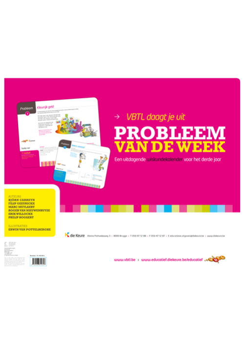 VBTL 3/4 - Probleem-van-de-week-kalender