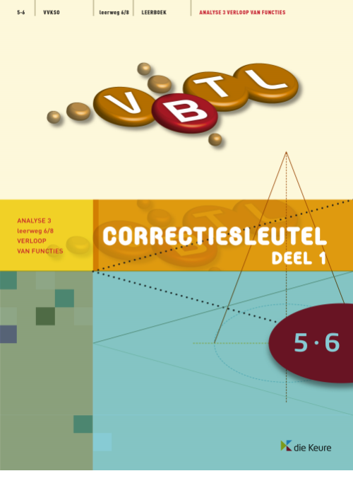 VBTL 5/6 - KathOndVla - correctiesleutel analyse 3: verloop van functies LW6/8