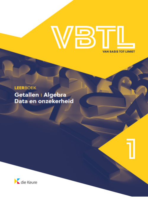 VBTL 1 - leerboek getallen, algebra, data en onzekerheid