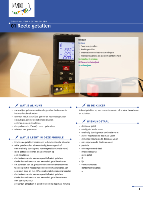 Nando 3 – set modules basispakket (D&A)
